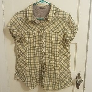 Button up Royal Robbins tee